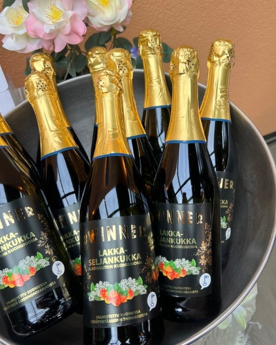 #Winner seljankukka-lakka alkoholiton kotimainen juhlajuoma 6 x 75cl plo